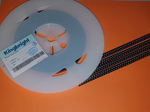 2000x SMD LED grün Bauform 0805 (volle Rolle) , 570nm, 120° Kingbright KPT-2012C - Picture 1 of 3