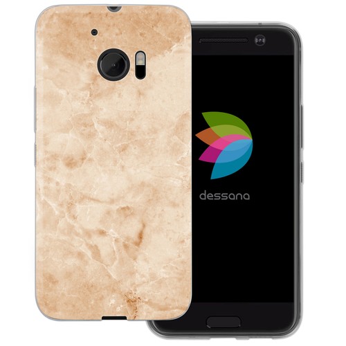 dessana Marmor Design Schutz Hülle Case Handy Tasche passend für HTC - Picture 12 of 13