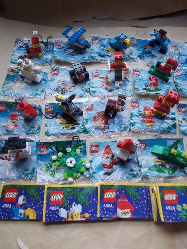 JUEGO CALENDARIO DE ADVIENTO LEGO 4924, CONSTRUIR 24 MODELOS, 4 DECORACIONES DE ÁRBOLES O 4 ESCENAS - Imagen 3 de 8