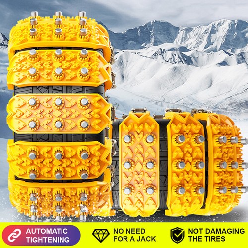 Wheel Tire Snow Anti-skid Chains For Car Truck Suv Emergency Winter Universal - Picture 8 of 27