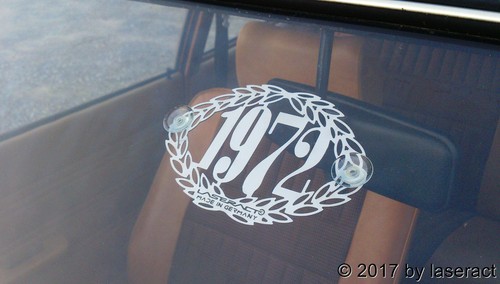 1963 Oldtimer D Baujahr Schild Edelstahl Käfer Mercedes Porsche 911 Ford Opel VW - Bild 3 von 5