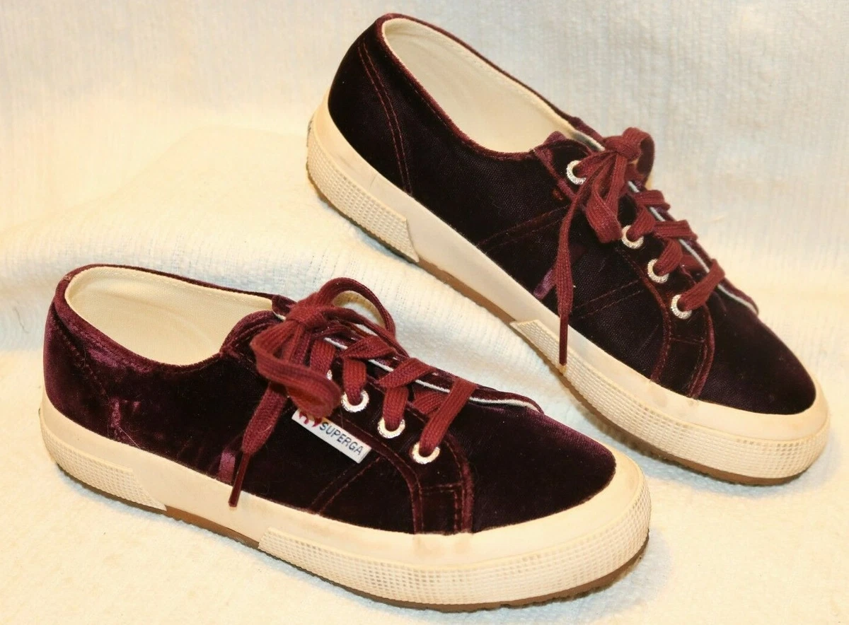 Superga velvet hotsell high top sneakers