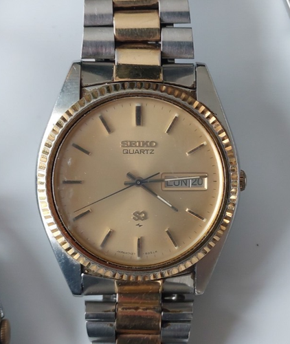Restposten 11 Armbanduhren Armbanduhren verschiedene Damen Herren Styles Designs - Bild 8 von 12