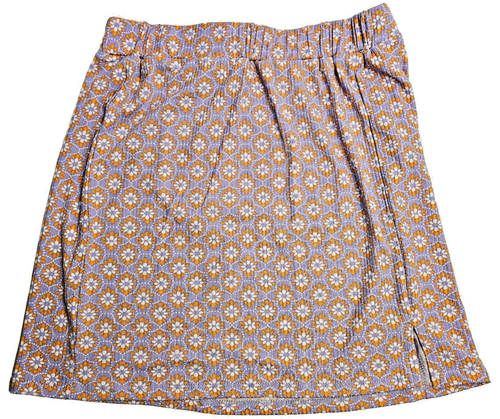 Girls Top and Skirt Lavender Print - Size Large (14) by Self Esteem - Picture 10 of 24