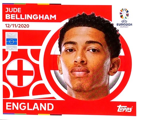 Pegatina Topps UEFA Euro 2024 - EM 24 - Pegatina individual a elegir parte 2/3 - Imagen 80 de 240