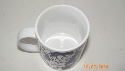 Floral Blue Hawaiian Kaffeebecher/Tasse 2001 Vintage - Bild 3 von 4