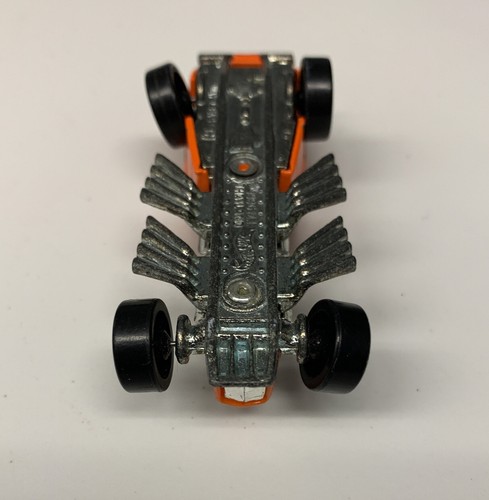 Coche suelto Hot Wheels 1996 Way 2 naranja rápido a cuadros Tailandia de colección - Imagen 9 de 12