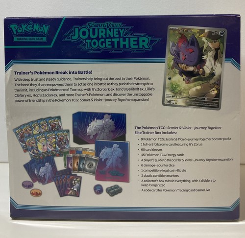 Pokemon TCG Journey Together - Elite Trainer Box ETB + 3er Blister Neu Sealed - Bild 4 von 6