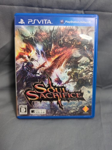 PS Vita Soul Sacrifice Sony PlayStation Vita japanischer Import US-Verkäufer  - Bild 1 von 3