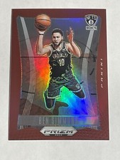 Ben Simmons 2023-24 Panini Prizm Deca Red Prizm Parallel /199 Brooklyn Nets #12