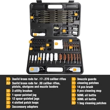 Universal Gun Cleaning Kit for Pistol, Shotgun, Rifle, Handgun, Airgun, Revol...