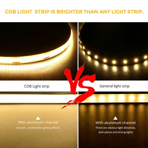 Touch Sensor COB LED Light Strip USB 5V Dimmable Tape Lamp For Kitchen Wardrobe - Picture 9 of 15