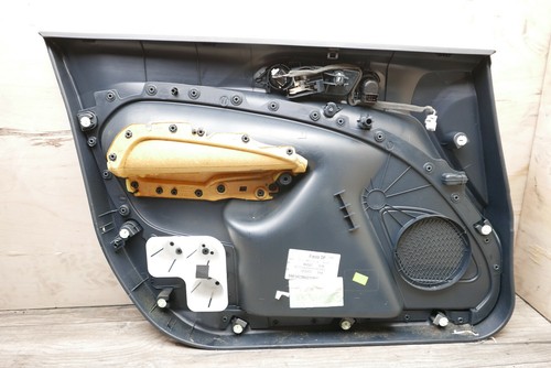 2011 FORD FIESTA MK7 09-16 5 FRONT RIGHT DRIVER SIDE O/S DOOR CARD BLACK - Picture 3 of 8