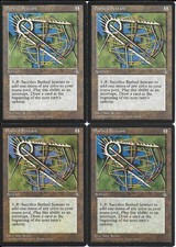MTG: BARBED SEXTANT Ice Age COMMON; played, Excellent condition x4