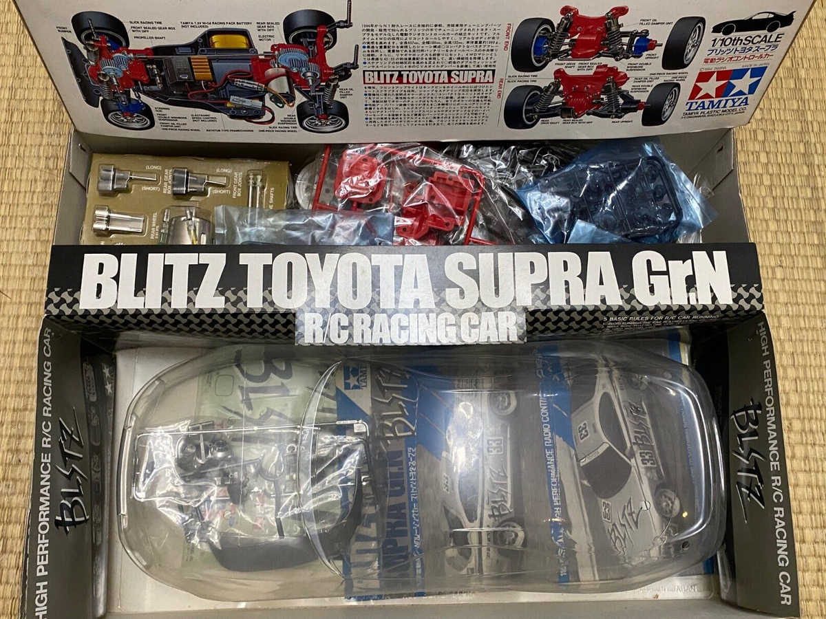 TAMIYA 1/10 BLITZ TOYOTA SUPRA Gr.N == NIB = TA02 | eBay