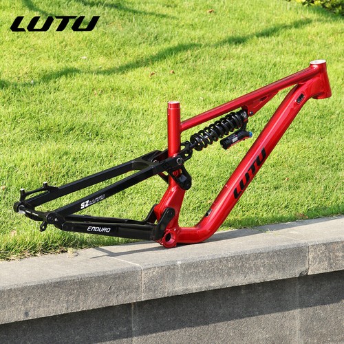 LUTU 27.5/29" Full Suspension Mountain Bike Frame M/L Size with DNM RCP-2S Shock - Picture 4 of 26