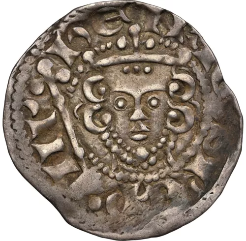 England - Henry III 1250 - 1272 - Penny - NGC XF45 - Fantastic Portrait !
