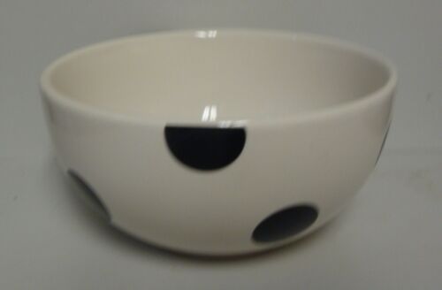 Lenox DECO DOT BLACK Fruit Bowls SOLD IN SET OF FOUR - Picture 2 of 3