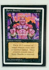 Spirit Shackle Uncommon Uncommon 4th Edition 1995 Magic The Gathering MTG HP