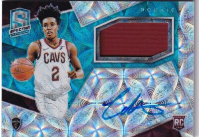 Prizm 18-19／collin sexton silver RC！ COLLIN SEXTON 18-19 SPECTRA PRIZM PATCH RPA RC /99 Mint