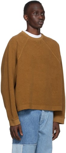 Acne Studios Farmy Teddy Brown Sweatshirt - Picture 6 of 6