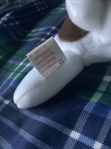 1998-1999 Ty Beanie Baby Butch the Dog, w Multiple Tag ERRORS, RARE - Picture 3 of 4