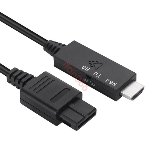 UK For Gamecube Super NES SNES N64 To HDMI Converter HD Link Cable Lead Adapter - Picture 4 of 8