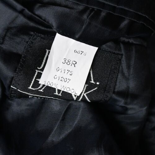 Jos A Bank 38R 32x32 Blue 100% Wool Mens Sport Coat Jacket Pants Suit - Picture 17 of 24