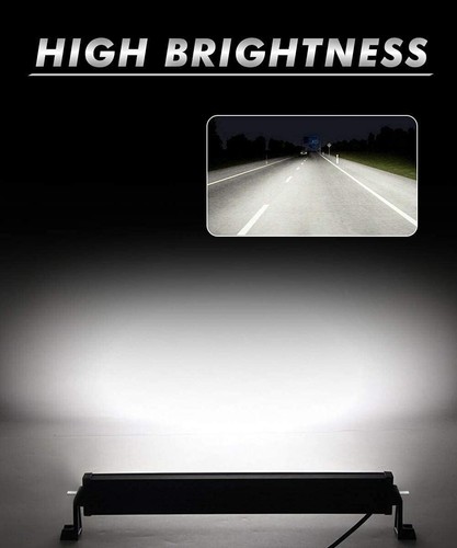 Barra de luces LED de trabajo de 12 V vainas antiniebla lámpara antiniebla tractor conducción camión SUV 4x4 bicicleta - Imagen 5 de 14
