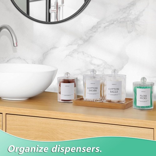 Bathroom Organizers and Storage,4 Pack Bathroom Accessories,Bathroom Decor - Picture 3 of 7