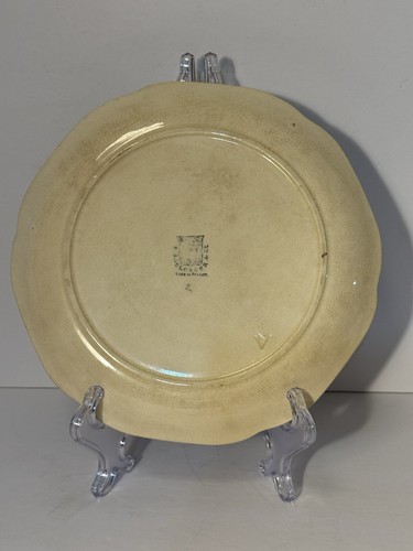 (4) French Majolica Plates Choisy le Roi 19th Century Boulenger - Picture 4 of 13
