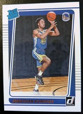 2021-22 Panini Donruss Basketball Jonathan Kuminga Rated Rookie #240 Warriors