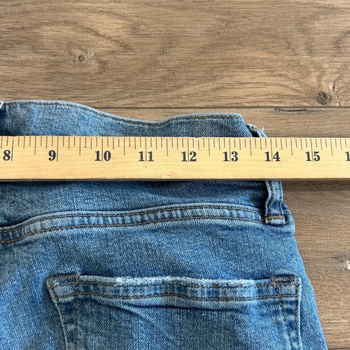 J. Crew 770 Stretch Jeans Herren Gr. 29x32 Blau Light Wash Tapered Distressed Tasche - Bild 10 von 12