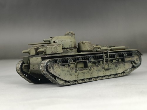 1/72 Built WWI A1E1 Independent Heavy Tank Model - Picture 7 of 11