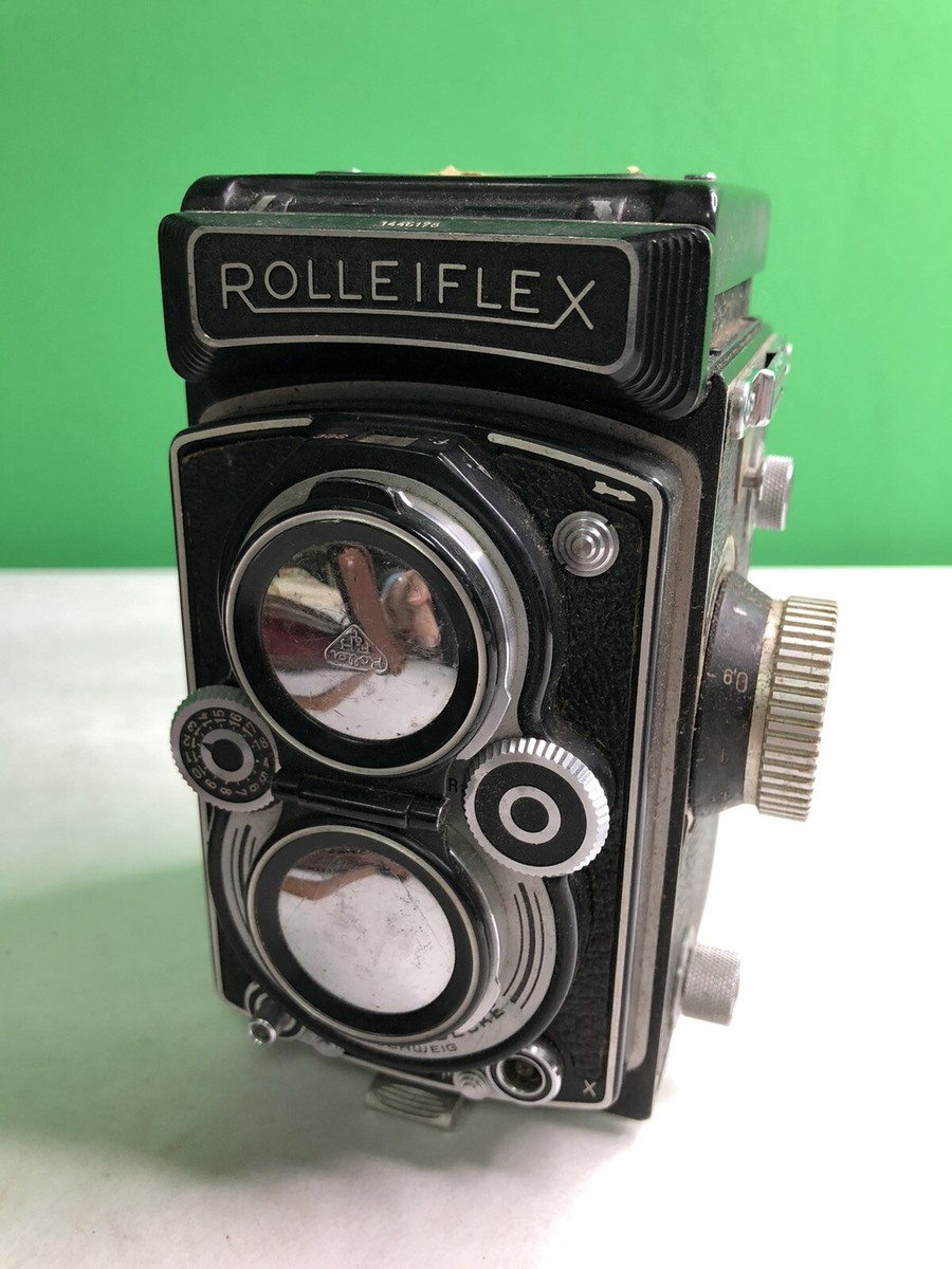 Vintage Rolleiflex Camera W/ Case Franke & Heidecke Vintage Rolleiflex Camera W/ Case Franke & Heidecke