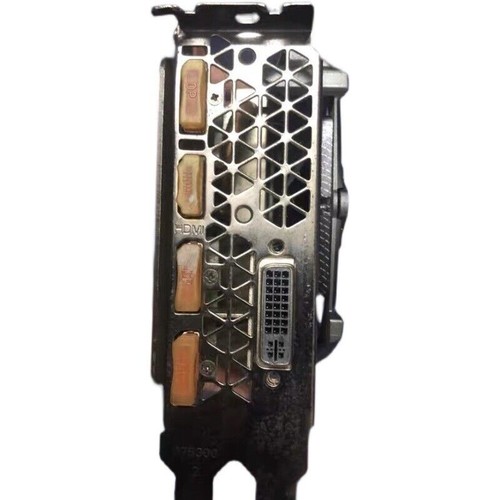 I/O IO shield for Zotac GTX 1060-6GD5 Video Card Backplate Bracket Panel 075300 - Afbeelding 1 van 2