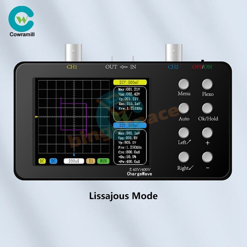 Digital Oscilloscope 10MHz Bandwidth Dual Channel Oscilloscope Signal Generator. - Picture 5 of 16