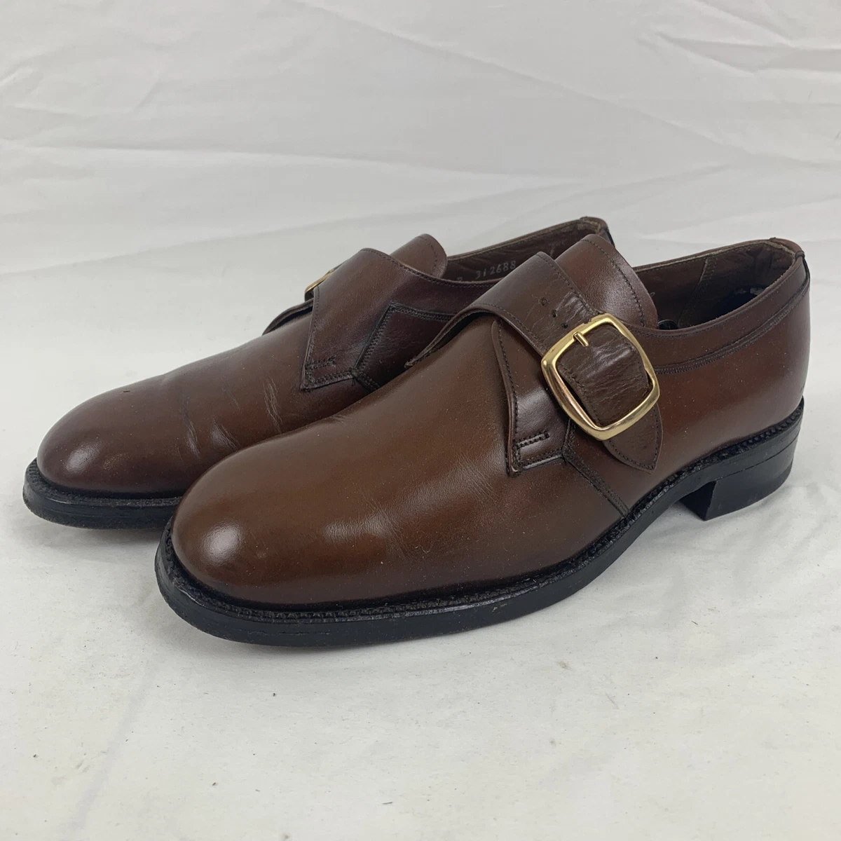 Florsheim monk sale strap shoes