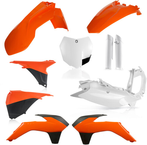 Plastic Kit Acerbis Black 2071130001