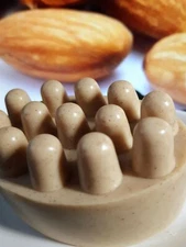 Moisturizer and creamy Almond Handmade Organic  Soap 5.0 oz 