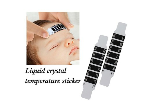 FOREHEAD THERMOMETER FEVER SCAN STRIP BABY ADULT CHILD KIDS TEMPERATURE - Picture 8 of 9