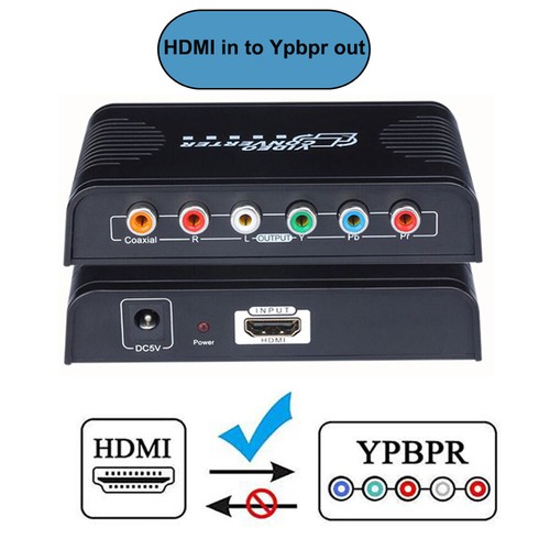 Ypbpr Component Audio to HDMI Converter & HDMI to RGB Component Video Converter - Picture 8 of 9