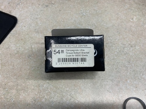 NOS Campagnolo Power-Torque OS Fit Integrated BB30 Bottom Bracket Cups 68x42 EPS - Picture 7 of 8
