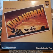 Oklahoma Laserdisc LD Rogers  Hammerstein 1955 Shirley Jones