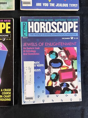 1987 Dell Horoscope Astrology Magazines (12) Zodiac COMPLETE