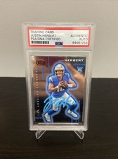Justin Herbert 2020 Panini Chronicles Dynagon RC Auto - Blue Ink