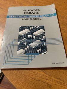Details About 2002 Toyota Rav4 Electrical Wiring Diagram Service Manual