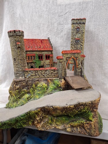 Elastolin Hausser Original Medieval Castle Model 1/72 Scale Complete & Painted - Picture 1 of 9