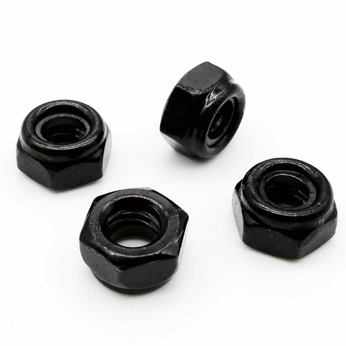M2 M2,5 M3 M4-M16 Sechskant Sechskant Nylon Einsatz Kontermutter selbstsichernd Nylock Kontermutter - Bild 6 von 9