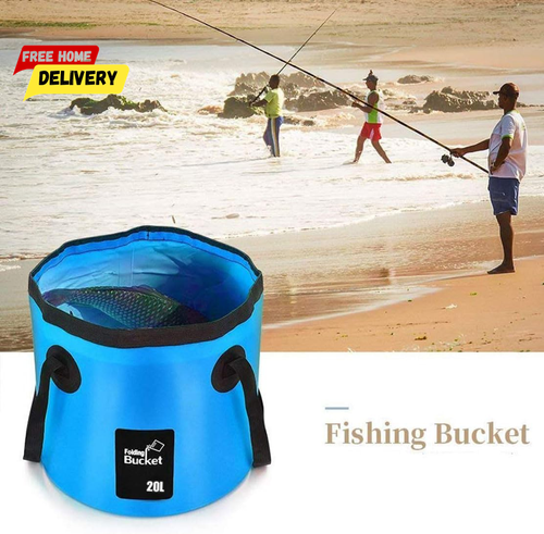 Collapsible Bucket Water Container Portable Folding Camp Wash Basin for Outdoor - Picture 4 of 7